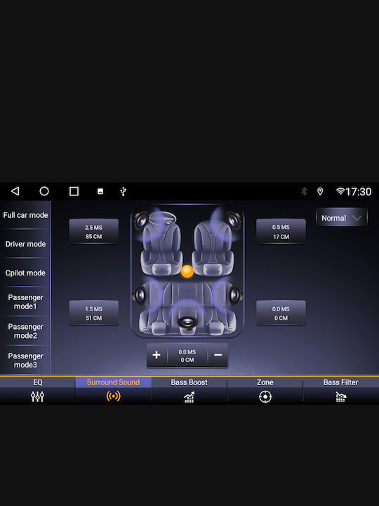 Kirosiwa Автомобилна Аудио Система (Блутут/USB/AUX/WiFi/GPS) с Тъчскрийн 9"