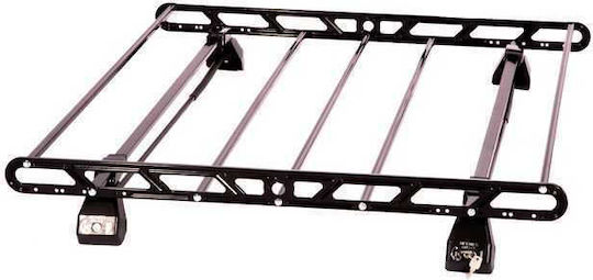 Hermes Metallic Car Roof Rack Universal 104x110cm (Set without Legs)