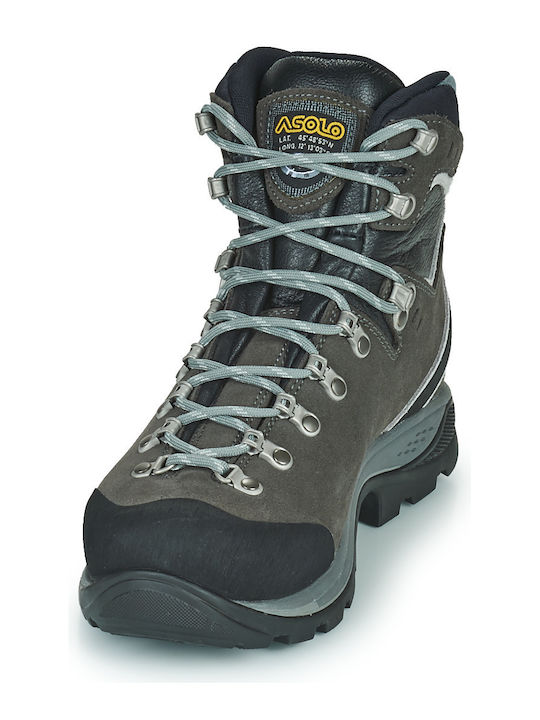 Asolo Greenwood Evo GV Men's Hiking Boots Waterproof with Gore-Tex Membrane Gray