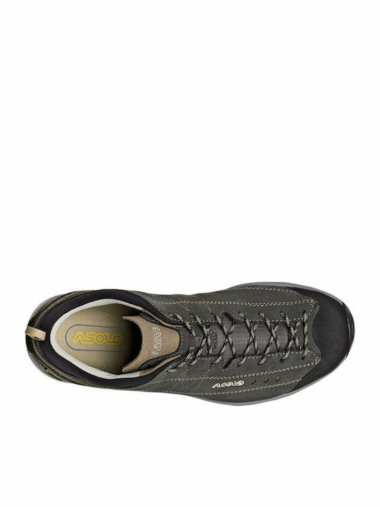 Asolo Nucleon GV Men's Waterproof Hiking Shoes With Gore-Tex Membrane Gray