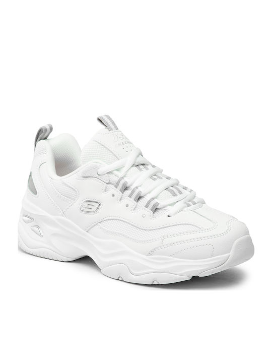 D'Lites 4.0 Fresh Diva Chunky Sneakers White