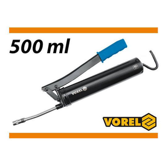 Vorel Hand Grease Gun 0.5lt with Straight Pipe Hose Length 5m