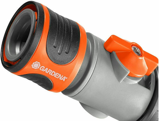 Gardena 02942-20 Quick Connector Water Pipe for Hose 1/2" & 5/8" with Switch