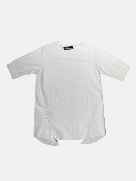 Cover Jeans Marcus YF011 Men's Short Sleeve T-shirt White