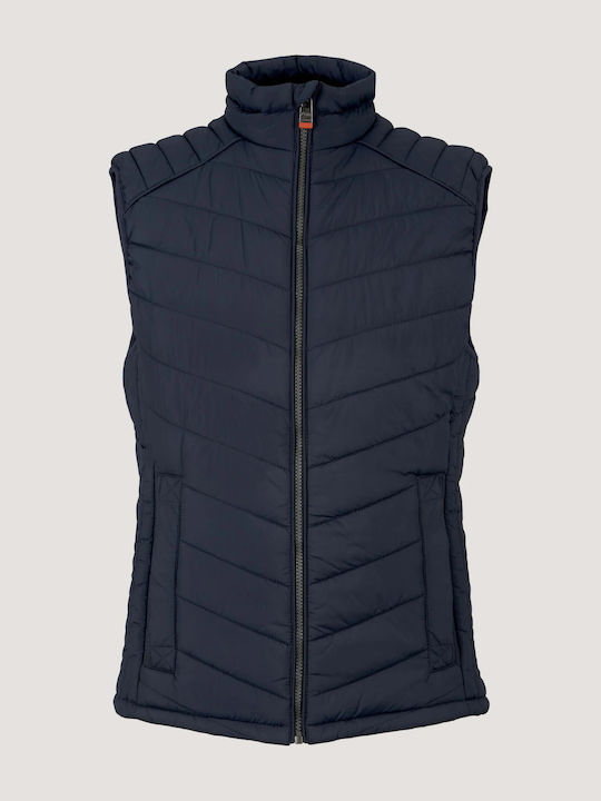 Αμάνικο Μπουφάν Puffer Dark Blue