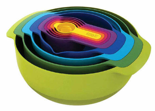 Joseph Joseph Plastic Kitchen Measuring Cup Nest Plus 9pcs