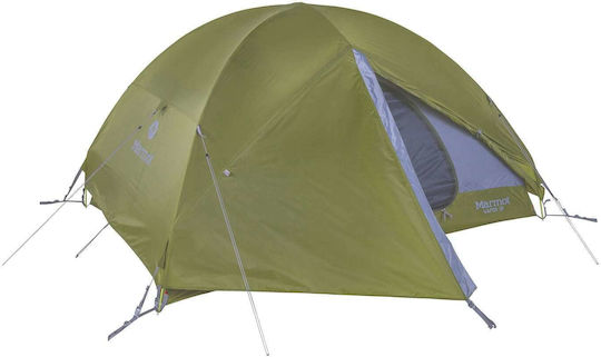 Marmot Vapor 3P Camping Tent Igloo Orange with Double Cloth 3 Seasons for 3 People Waterproof 2000mm 229x168x117cm