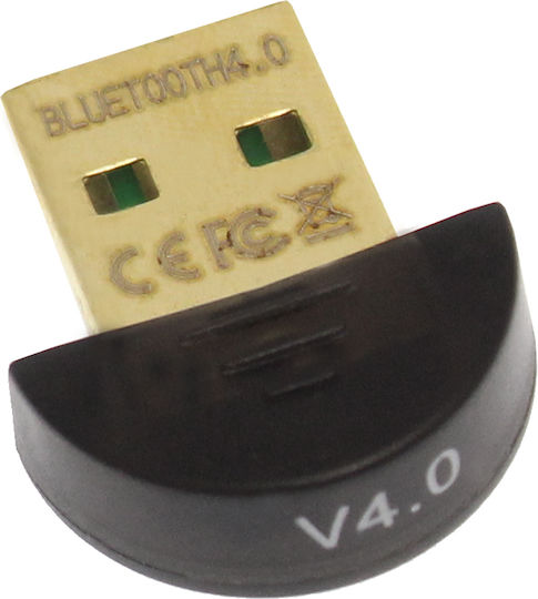 USB Bluetooth 4.0 Адаптер с Обхват 20м Черен (EE5579)