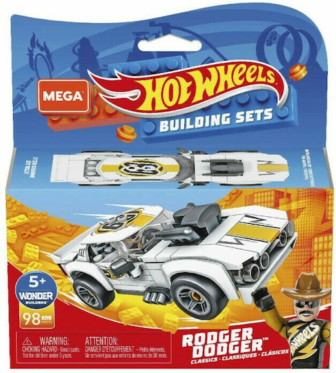Mega Bloks Τουβλάκια Hot Wheels για 5+ Ετών 106τμχ (Διάφορα Σχέδια) 1τμχ