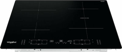 Whirlpool WB B8360 NE Autonomous Cooktop with Induction Burners and Locking Function 59x51cm