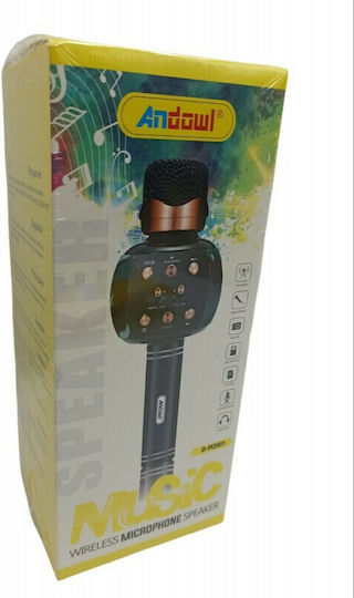 Andowl Μικρόφωνο Karaoke Ασύρματο Q-M2911 Q-M2911 Πράσινο