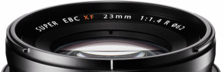 Fujifilm Crop Camera Lens Fujinon XF23mm F1.4 R Wide Angle for Fujifilm X Mount Black