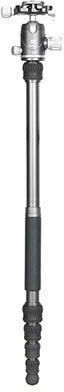 Benro Benro Bat Zero Series Carbonfaser Reise-Kamerastative mit VX20 mit Kugelförmiger Kopf bis 140,5cm und Belastbarkeit 10kg
