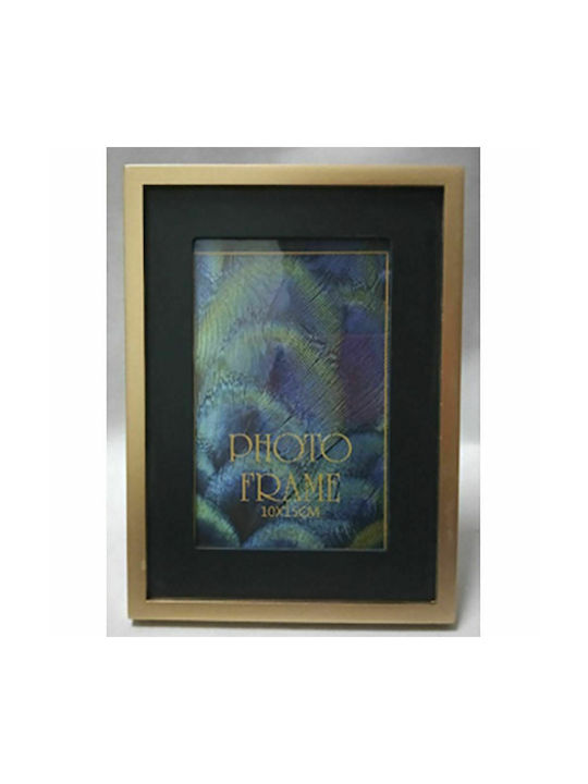 Iliadis Photo Frame Wooden 16x21cm Μαύρη/Χρυσή 1pcs