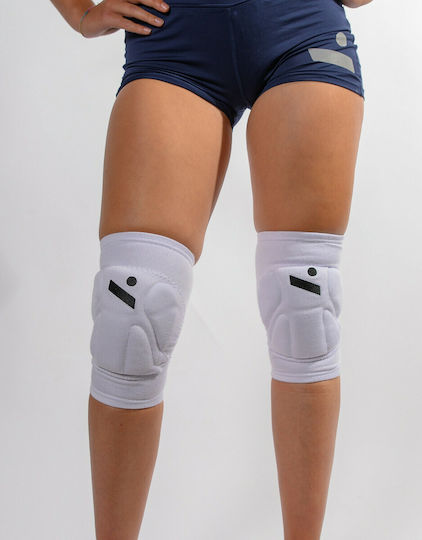 Ninesquared New Shield Adults Volleyball Knee Pads White