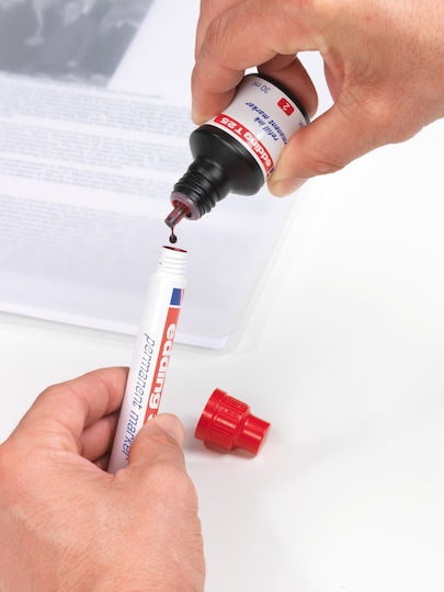 Edding T25 Replacement Ink for Brown Marker 30ml 01.T-25/7