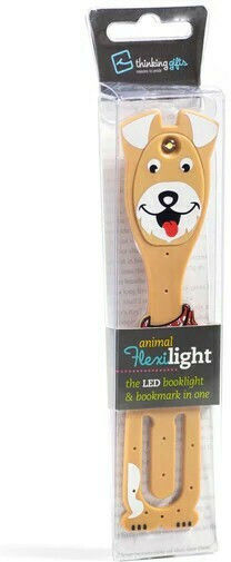 Thinking Gifts Flex Booklighting Book Light LED with Clip Brown