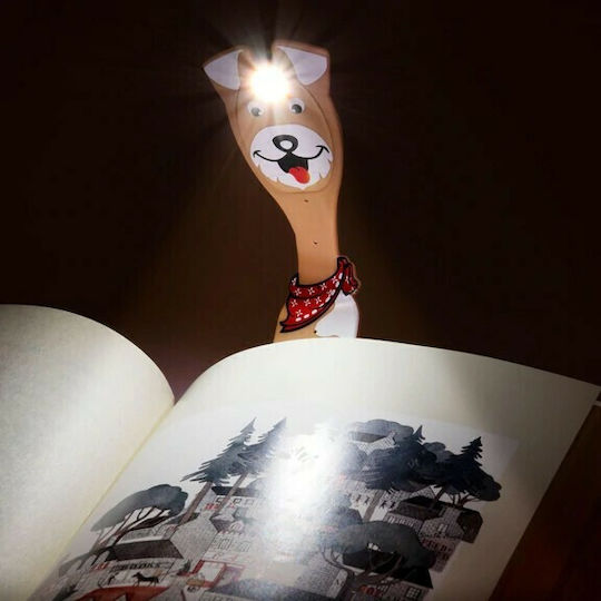 Thinking Gifts Flex Booklighting Book Light LED with Clip Brown