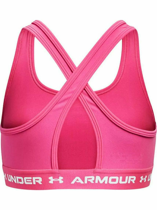 Under Armour Crossback Παιδικό Μπουστάκι Ροζ