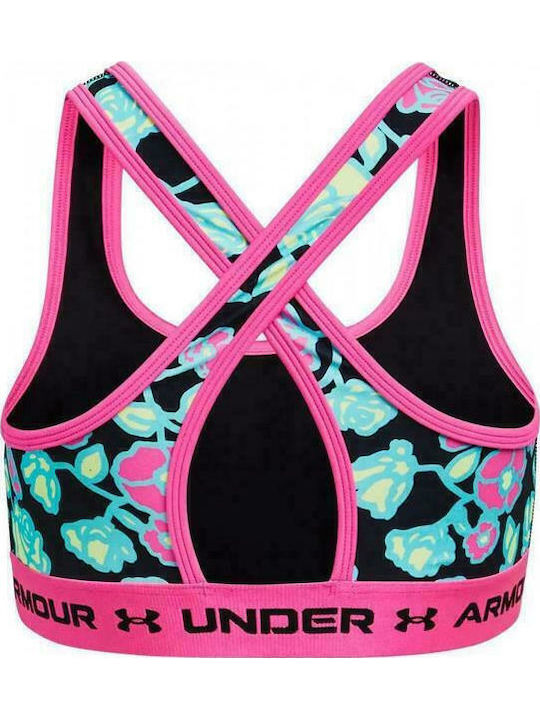 Under Armour Crossback Kinder-Bustier Flieder