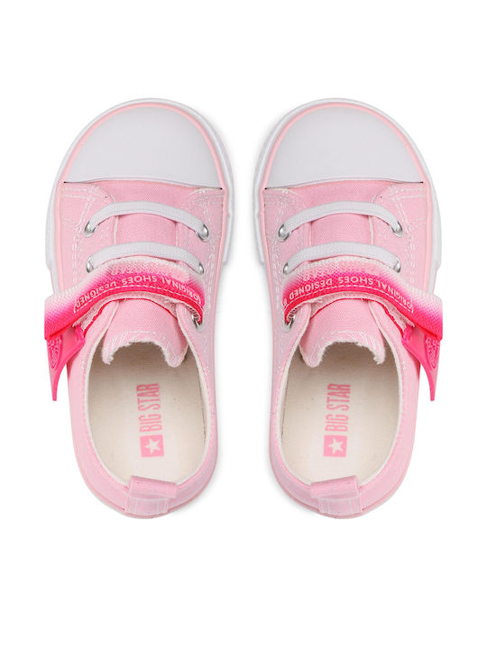 Παιδικά Sneakers με Σκρατς Ροζ