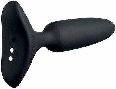 Lovense Hush 2 Analplug mit kabelloser Funktion und Vibration Schwarz 2.5cm