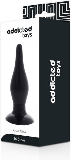 Addicted Toys Anal Plug Black 14.5cm