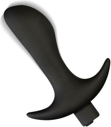 Tardenoche Lever Анална тапа с вибрация Черна 12см