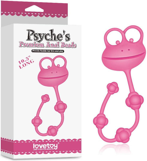 Lovetoy Silicone Frog Anal Perlen Pink 25.4cm