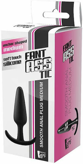 Dream Toys Fantasstic Smooth Πρωκτική Σφήνα Medium Μαύρη