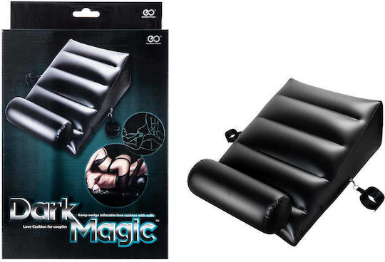 Nmc Dark Magic Ramp Wedge Inflatable Cushion Black