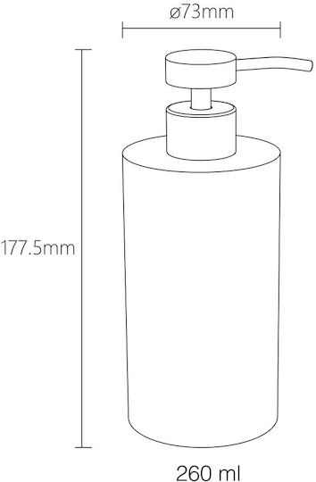 Sealskin Blend Tabletop Ceramic Dispenser Multicolour 260ml