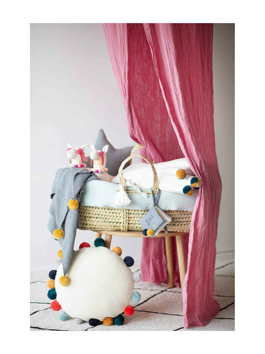 Kikadu Mosquito Net Room Organic Cotton 1617901 Fuchsia 220cm