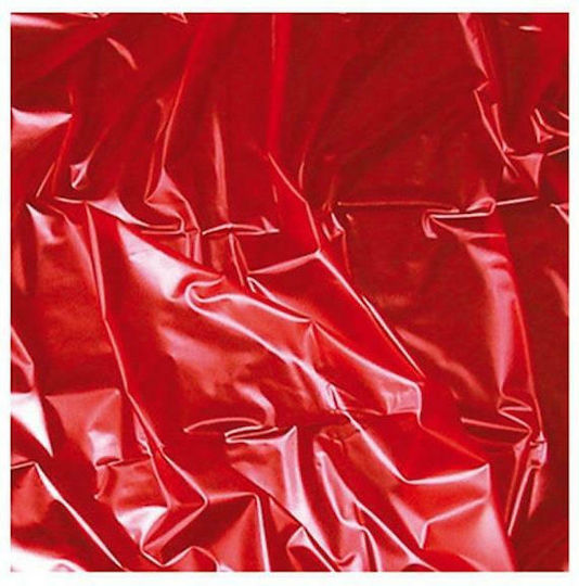 JoyDivision Wet Games Bed Sheet 180 x 260 Σεντόνι Λάτεξ σε Κόκκινο Χρώμα
