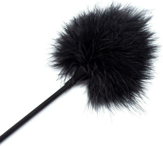 Fetish Addict Feather Tickler 40cm Φτερό για Γαργάλημα σε Μαύρο Χρώμα