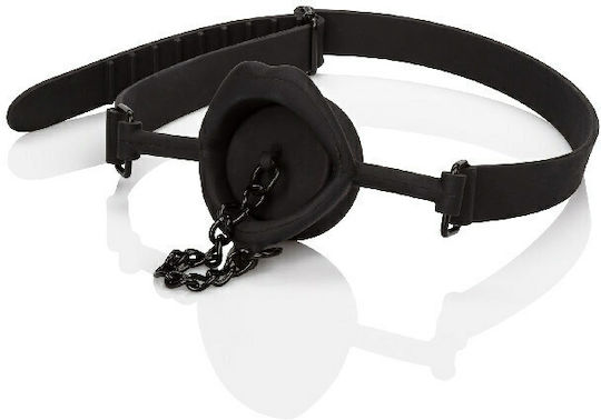 Calexotics Scandal Breathable Ball Gag With Cuffs BDSM Kit σε Μαύρο Χρώμα