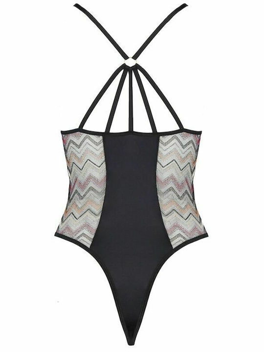 Casmir Lingerie Lagerta Teddy Black