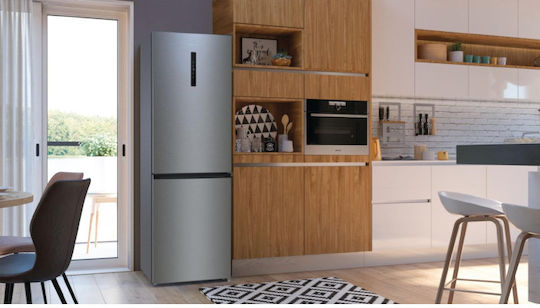 Gorenje Ψυγειοκαταψύκτης 495lt NoFrost Υ200xΠ70.4xΒ69.4εκ. Inox NRK720EAXL4