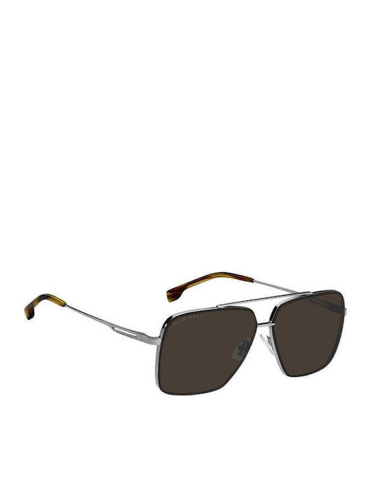 Boss Men's Sunglasses with Silver Metal Frame HG 1325/S 6C5/70