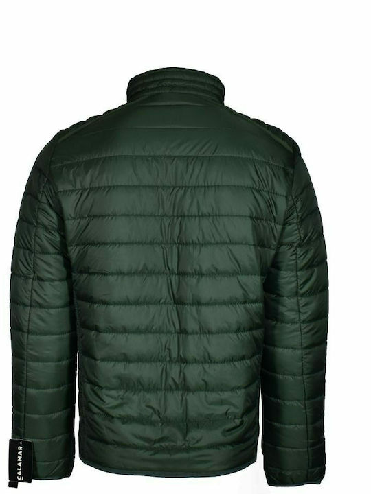 Men's Quilted Jacket Cypress Green Calamar CL 130500-6Y05-38