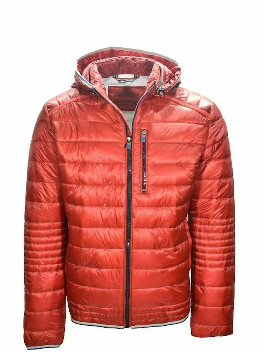 Men's Quilted Ripstop Red Calamar CL 130110 1Q34 53