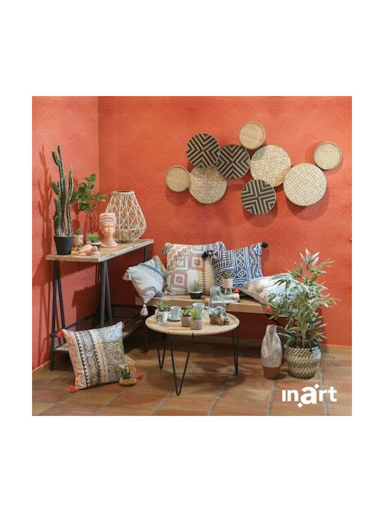 Inart Sofa Cushion Multicolour 45x45cm