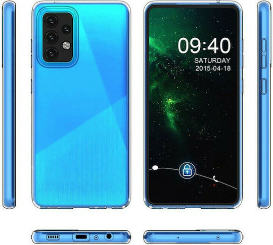 Hurtel Ultra Slim 0.5mm Back Cover Silicone 0.5mm Transparent (Redmi Note 10 Pro)