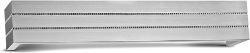 Enis by Domus Curtain Pelmets Curtain Rod 100cm Aluminium Nickel Matt / Swarovski