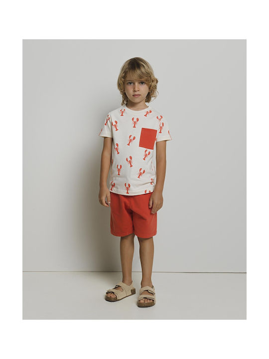 Yell Oh! Kids Shorts/Bermuda Fabric Red