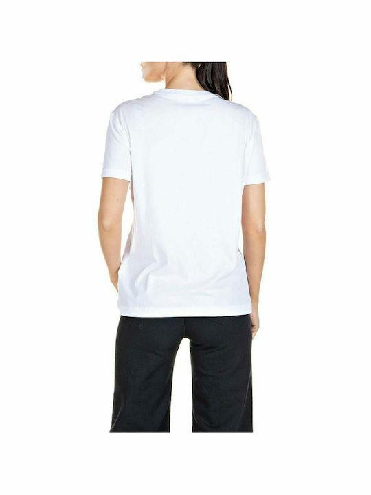 Replay Damen T-shirt Weiß