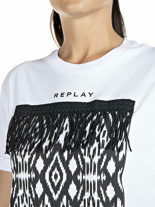 Damen T-Shirt Weiß