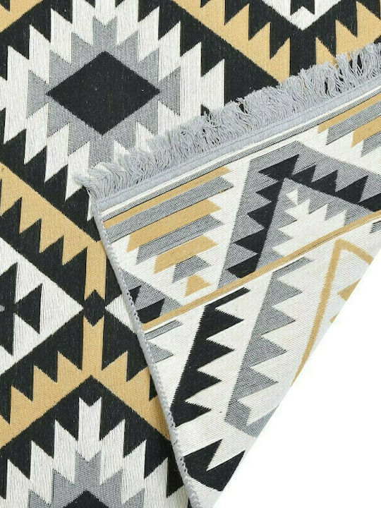Click Rug Rectangular Summer with Fringes Multicolour