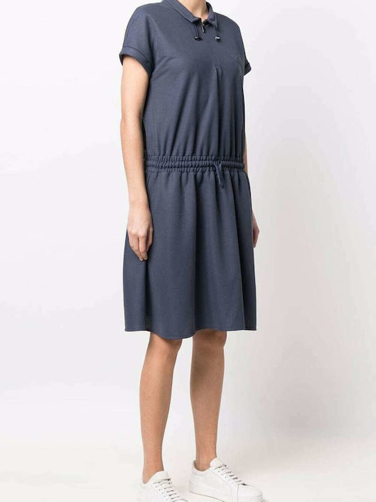 Sommer Mini Kleid Blau
