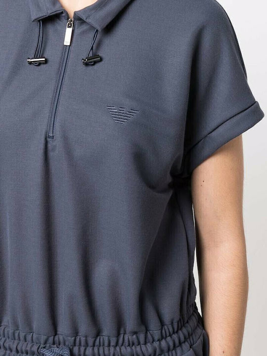 Sommer Mini Kleid Blau